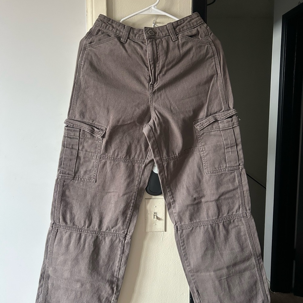 Men's Gray Cargo Pants